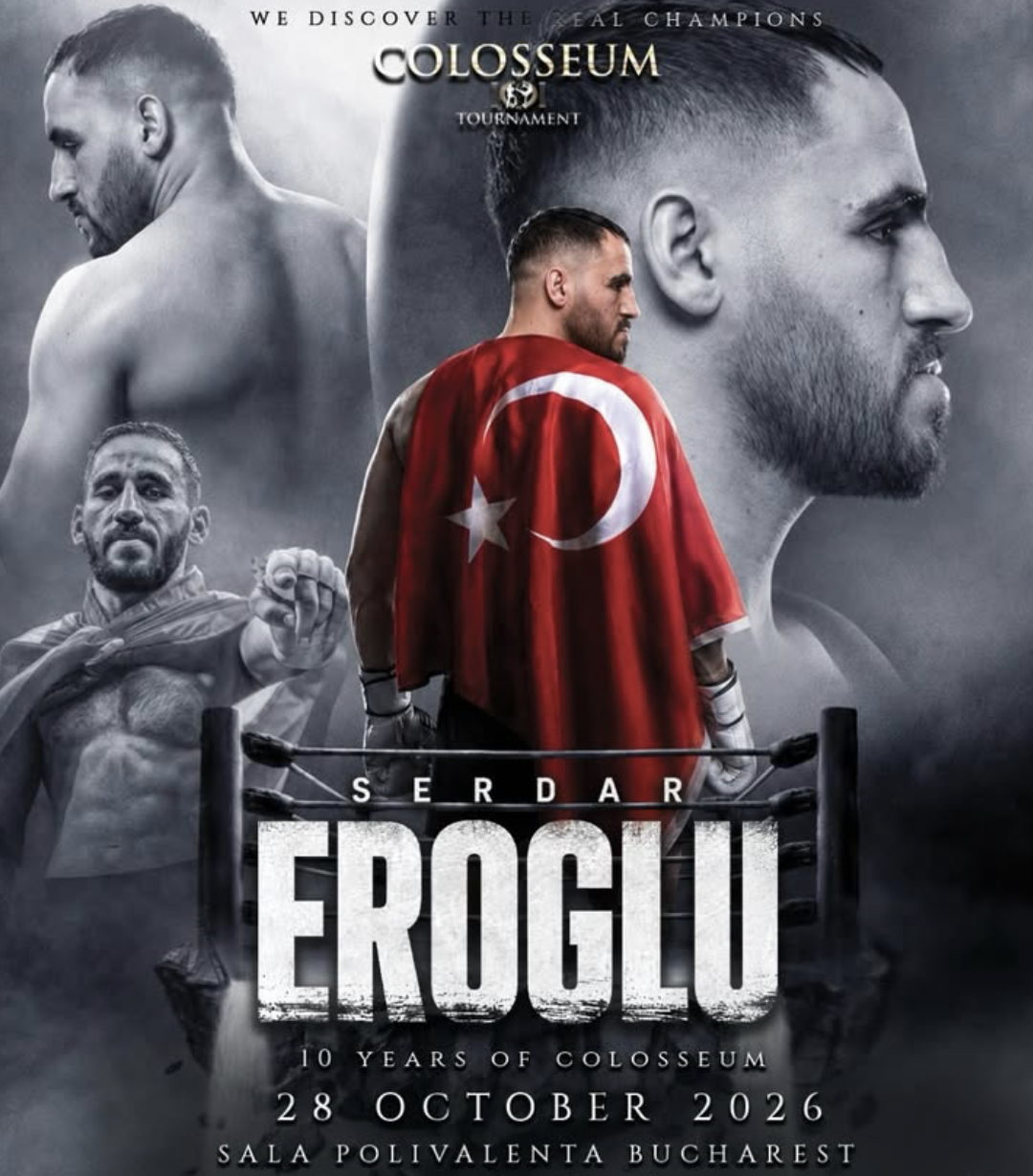 Serdar Yiğit Eroğlu, Colosseum 51 İçin Bükreş’e Gidiyor! Rakibi Henüz Açıklanmadı