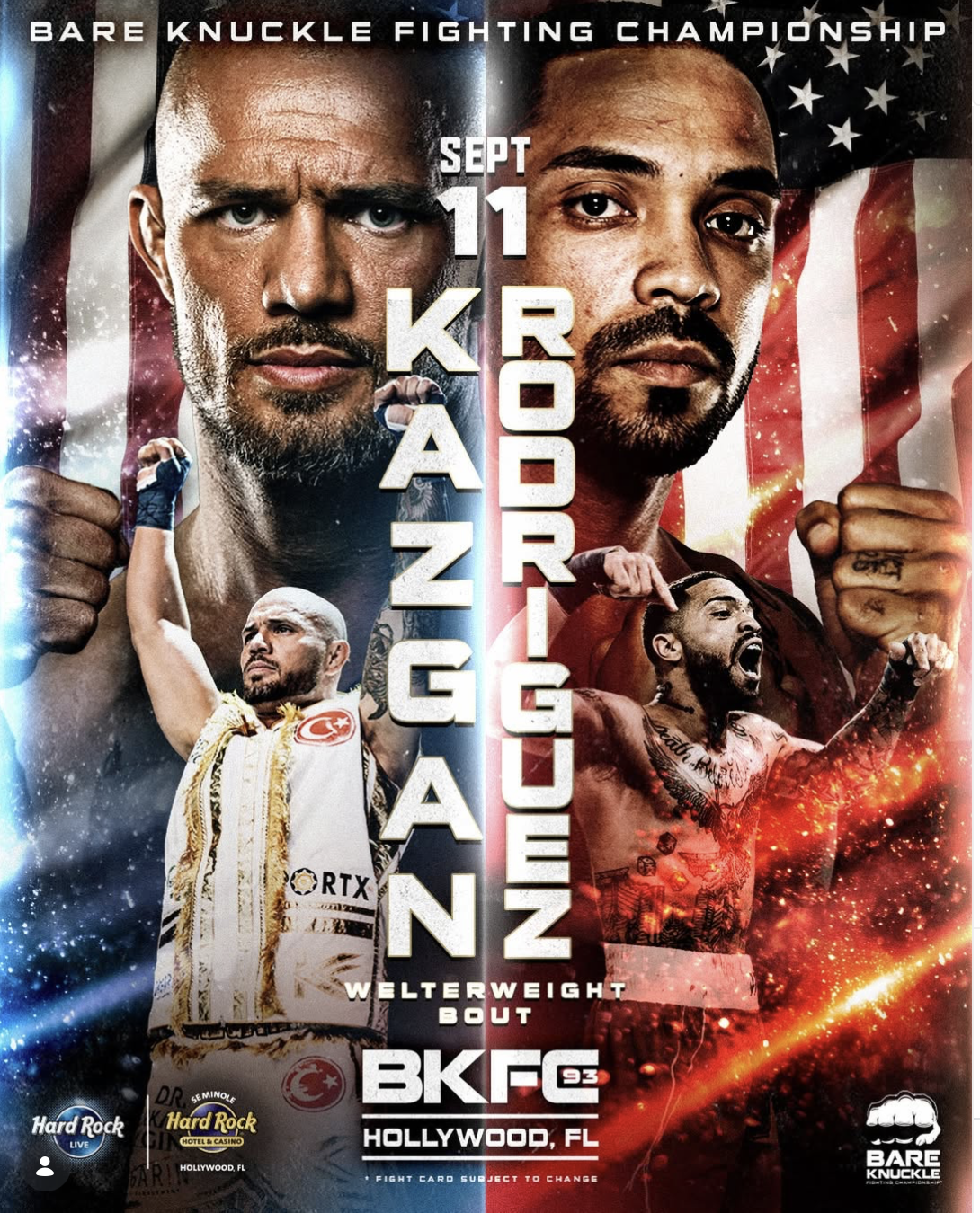 Murat Kazgan, BKFC 93’te Rodriguez ile Karşılaşacak!
